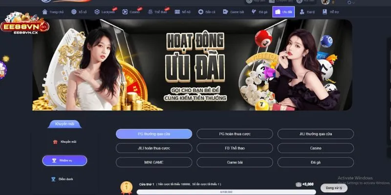 EE88 Khuyến Mãi Tết Nguyên Đán 2026 – Đón Xuân Nhận Lộc, Ưu Đãi Ngập Tràn EE88 khuyến mãi Tết Nguyên Đán 2026